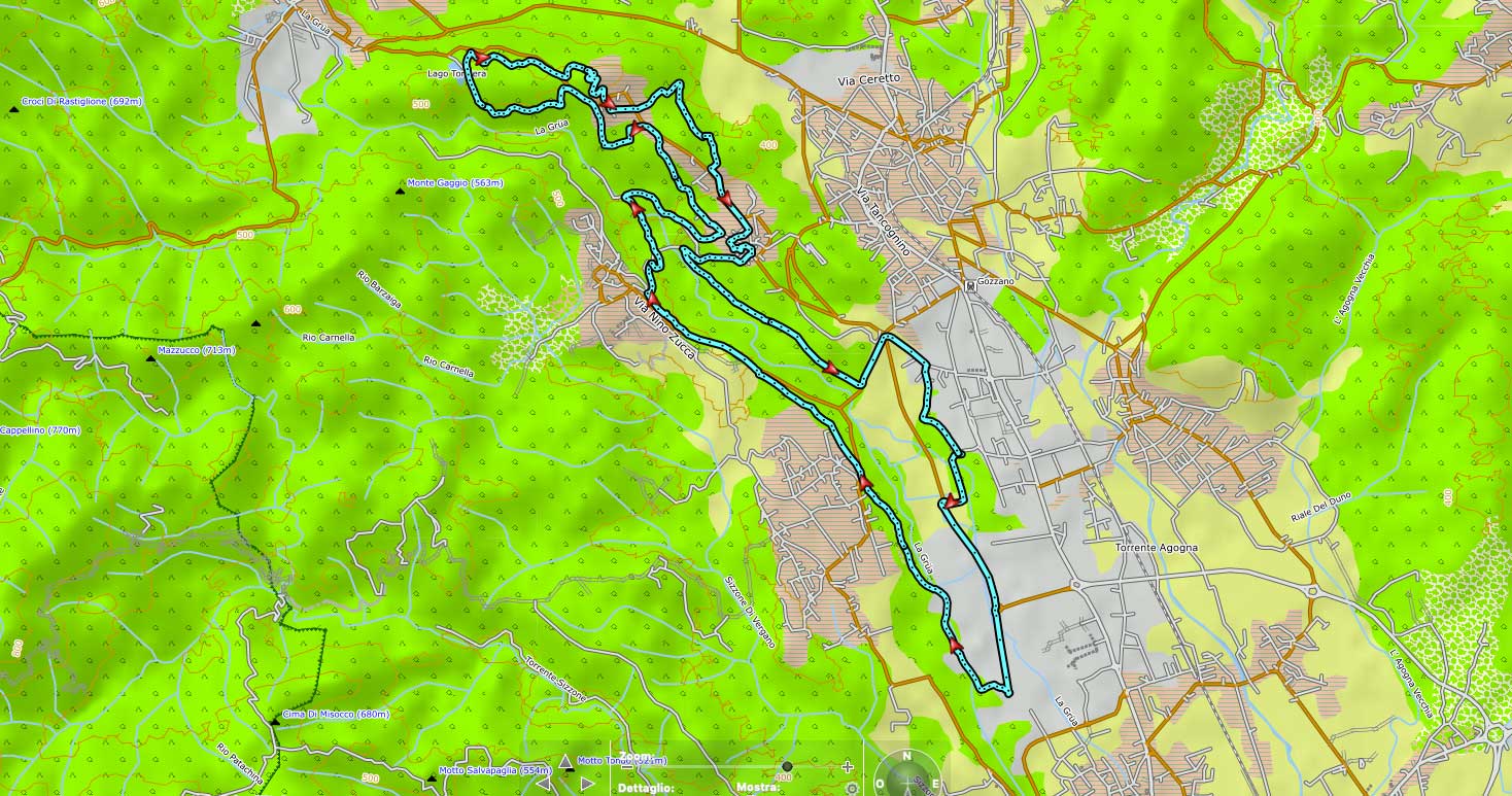 percorso carlopoletti trail